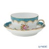 ヘレンド JFA-ETQH ターコイズブルーフィッシュスケール ティーカップ＆ソーサー 230ml 01726-0-00