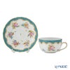 ヘレンド JFA-ETQH ターコイズブルーフィッシュスケール ティーカップ＆ソーサー 230ml 01726-0-00
