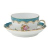 ヘレンド JFA-ETQH ターコイズブルーフィッシュスケール ティーカップ＆ソーサー 230ml 01726-0-00