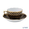 ヘレンド (HEREND) エカイユ ブラックゴールド VHN-OR ティーセット