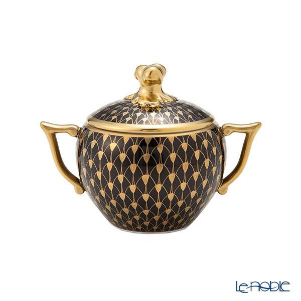 ヘレンド (HEREND) エカイユ ブラックゴールド VHN-OR ティーセット