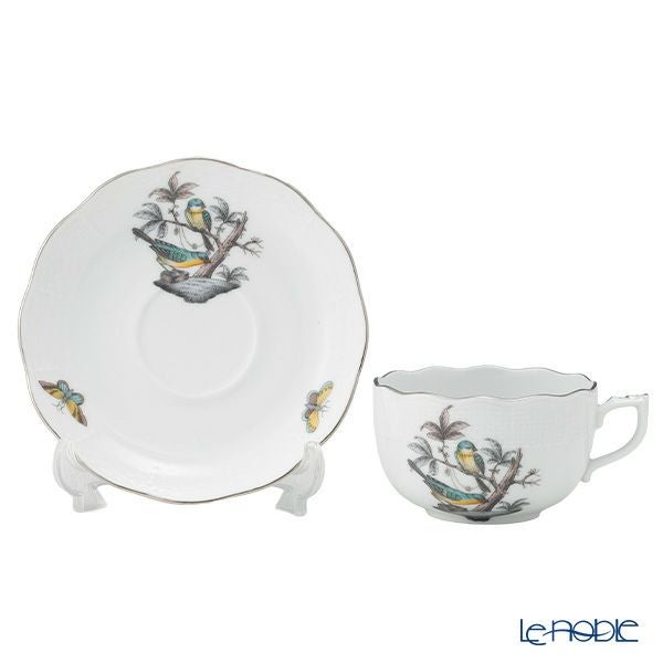 ヘレンド (HEREND) ロスチャイルドバード ブループラチナ O-ROE-PT ティーセット