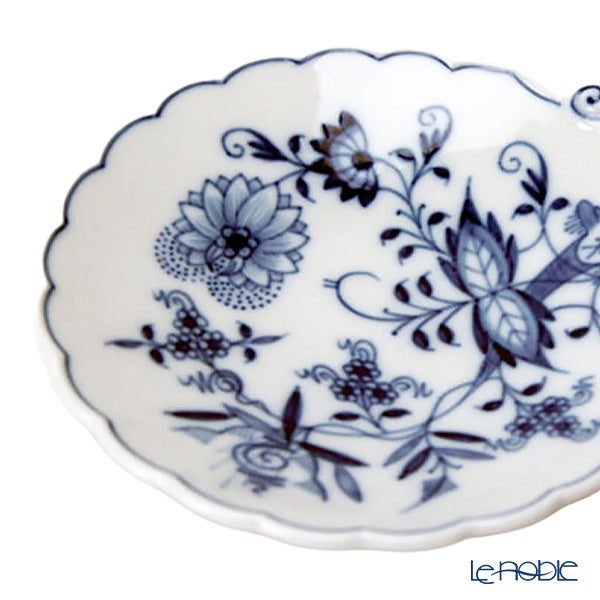 【メーカー取り寄せ商品】マイセン（Meissen） ブルーオニオン 800101／00211 アイスプレート 11×13cm