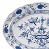 【メーカー取り寄せ商品】マイセン（Meissen） ブルーオニオン 800101／00308 オーバルプラター／楕円皿 35×26cm