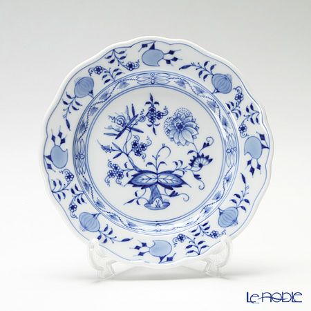 マイセン（Meissen） ブルーオニオン 800101／54804 透かし飾り皿 29cm