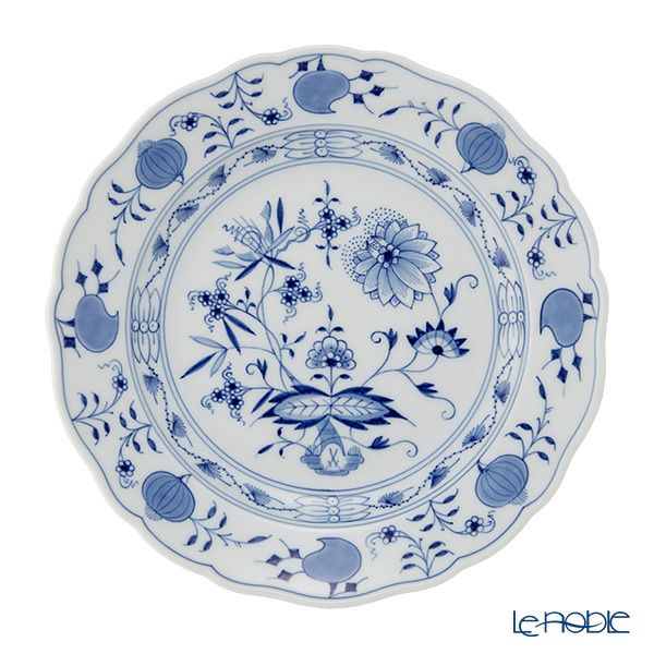 マイセン（Meissen） ブルーオニオン 800101／00475 プレート 25cm