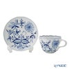 マイセン（Meissen） ブルーオニオン 800101／00582 コーヒーカップ＆ソーサー 200ml
