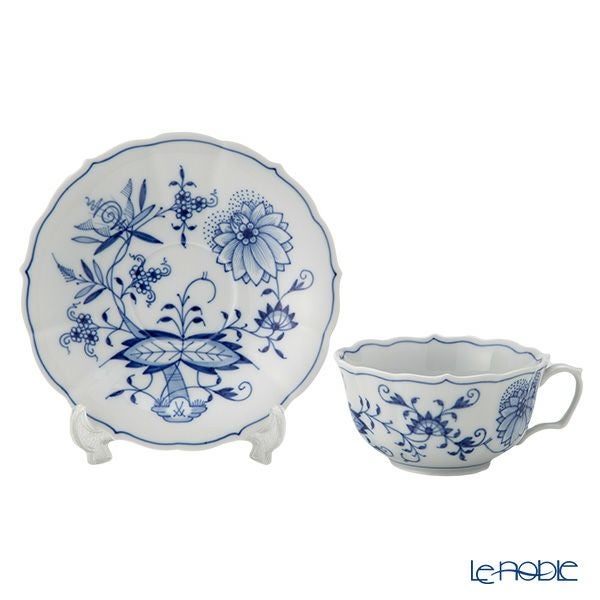 マイセン（Meissen） ブルーオニオン 800101／00633 ティーカップ＆ソーサー 200ml