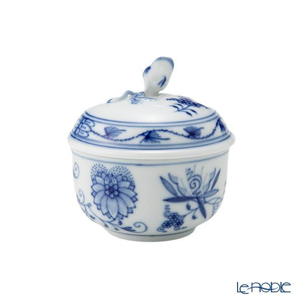 マイセン（Meissen） ブルーオニオン 800101／00822 シュガーボックス 10×9cm