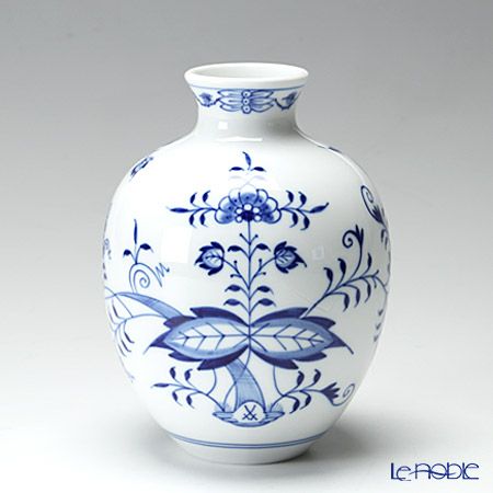 マイセン（Meissen） ブルーオニオン 800101／50120 花瓶 14cm