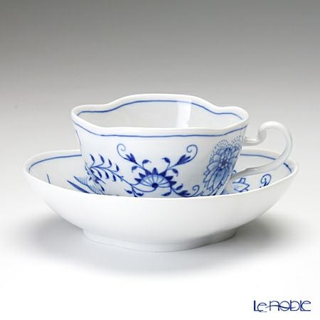 マイセン（Meissen） ブルーオニオン 800101／55863 ティーカップ＆ソーサー 150ml