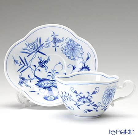 マイセン（Meissen） ブルーオニオン 800101／55863 ティーカップ＆ソーサー 150ml