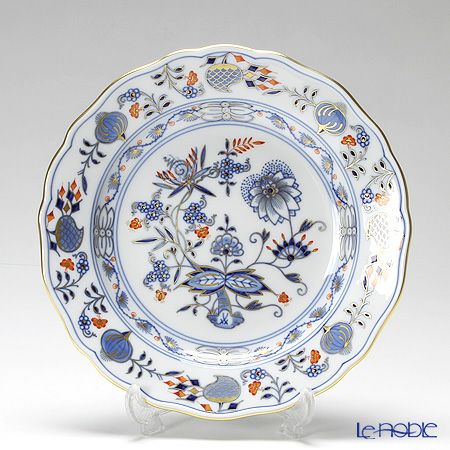 マイセン（Meissen） ブルーオニオン レッド＆ゴールド 800117／00472