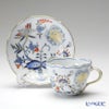 マイセン（Meissen） ブルーオニオン レッド＆ゴールド 800117／00582 コーヒーカップ＆ソーサー 200ml