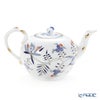 マイセン（Meissen） ブルーオニオン レッド＆ゴールド 800117／00726 ティーポット 1L／1000ml／17cm