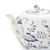 マイセン（Meissen） ブルーオニオン レッド＆ゴールド 800117／00726 ティーポット 1L／1000ml／17cm