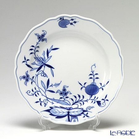 マイセン（Meissen） ブルーオニオン スタイル 801001／00501 プレート 18cm