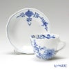 マイセン（Meissen） ブルーオニオン スタイル 801001／00580 モカカップ＆ソーサー