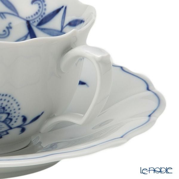 マイセン（Meissen） ブルーオニオン スタイル 801001／00633 ティーカップ＆ソーサー 150ml