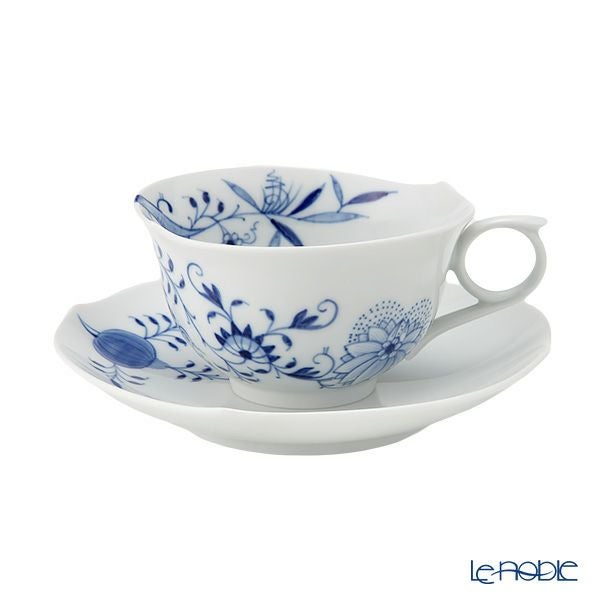 マイセン（Meissen） ブルーオニオン スタイル 801001／28633 ティーカップ＆ソーサー 170ml