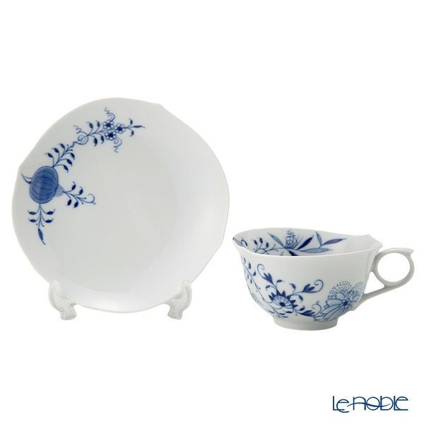 マイセン（Meissen） ブルーオニオン スタイル 801001／28633 ティーカップ＆ソーサー 170ml