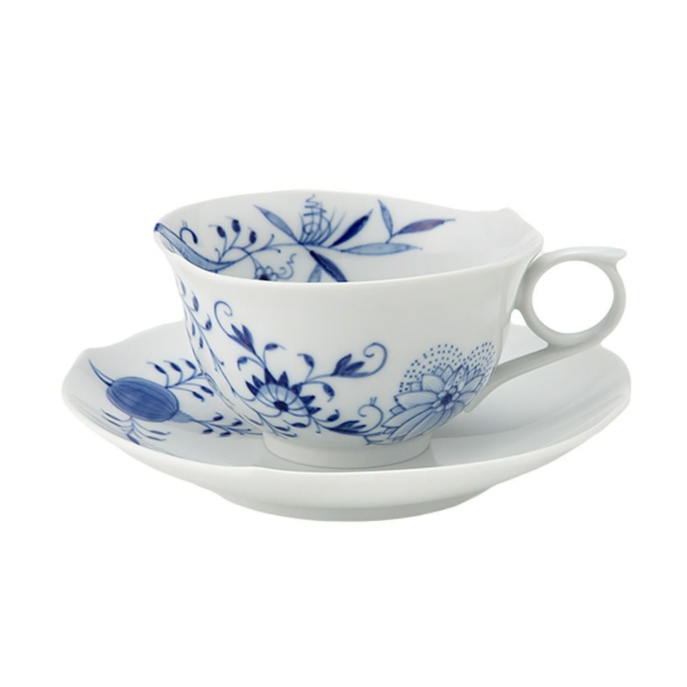 マイセン（Meissen） ブルーオニオン スタイル トリオセット（コーヒー