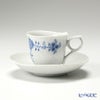 マイセン（Meissen） ブルーオニオン スタイル（ウェーブ） 801001／29579 エスプレッソカップ＆ソーサー 100ml