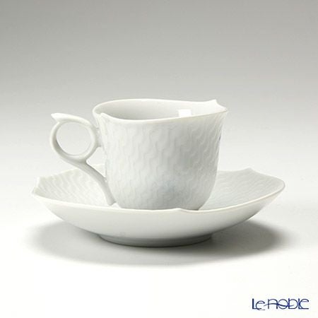 マイセン（Meissen） ブルーオニオン スタイル（ウェーブ） 801001／29579 エスプレッソカップ＆ソーサー 100ml