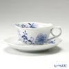 マイセン（Meissen） ブルーオニオン スタイル（ウェーブ） 801001／29633 ティーカップ＆ソーサー 170ml