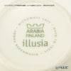 【1点限り】北欧ヴィンテージ アラビア（ARABIA） イリュージア／Illusia コーヒーカップ＆ソーサー 01