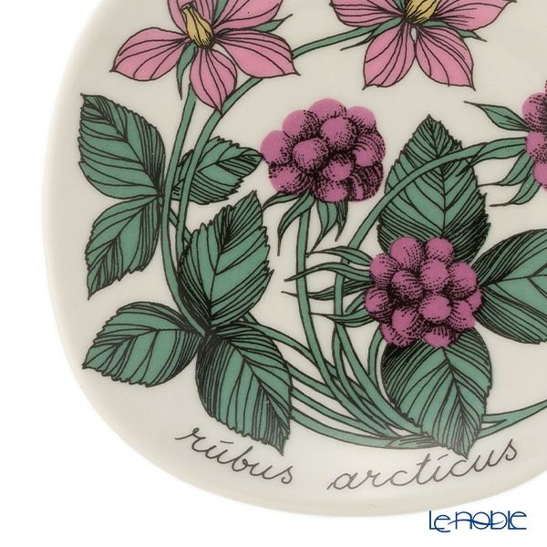 【1点限り】北欧ヴィンテージ アラビア（ARABIA） ボタニカ（チシマイチゴ）／Botanica ウォールプレート