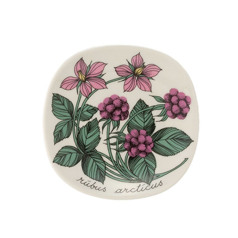 【1点限り】北欧ヴィンテージ アラビア（ARABIA） ボタニカ（チシマイチゴ）／Botanica ウォールプレート