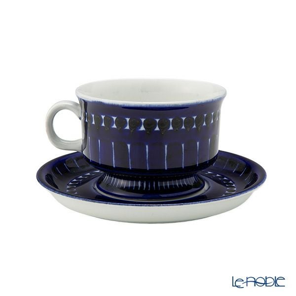 【1点限り】北欧ヴィンテージ アラビア（ARABIA） バレンシア／Valencia コーヒーカップ＆ソーサー 01