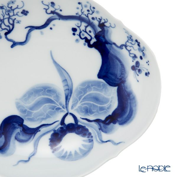 マイセン（Meissen） ブルーオーキッド 824001／23284 オードブルディッシュ 16cm