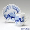 マイセン（Meissen） ブルーオーキッド 824001／23581 モカカップ＆ソーサー