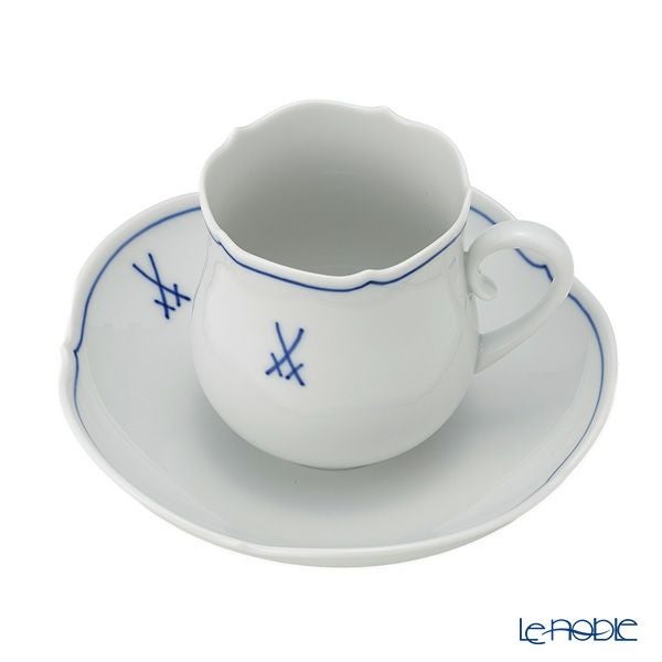 マイセン（Meissen） ホワイトマイセン（VIP） 825009／23582 コーヒーカップ＆ソーサー 150ml