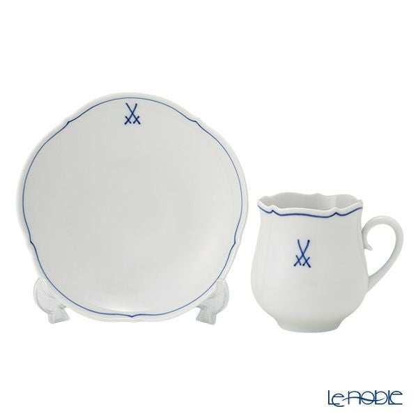 マイセン（Meissen） ホワイトマイセン（VIP） 825009／23582 コーヒーカップ＆ソーサー 150ml