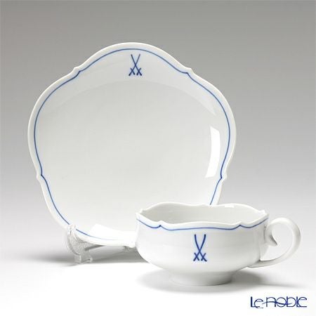 マイセン（Meissen） ホワイトマイセン（VIP） 825009／23633 ティーカップ＆ソーサー 150ml