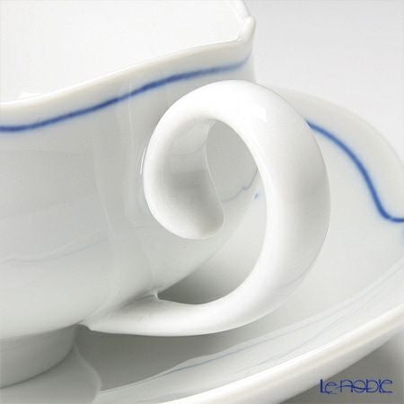 マイセン（Meissen） ホワイトマイセン（VIP） 825009／23633 ティーカップ＆ソーサー 150ml