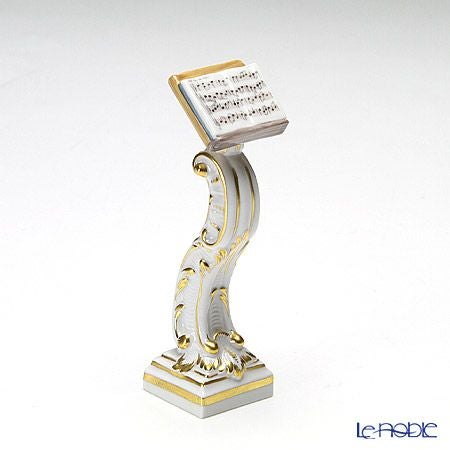 マイセン（Meissen） マイセン人形 猿の楽隊 900300／60022 譜面台 9cm