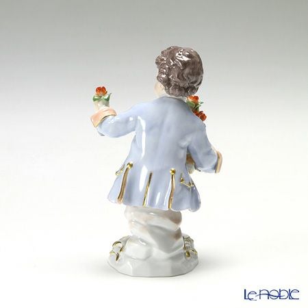 マイセン（Meissen） マイセン人形 90c300／60360 花を持つ少年