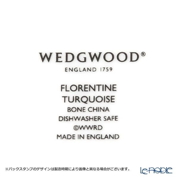 ウェッジウッド（Wedgwood） フロレンティーン ターコイズ スクエアプレート 27cm