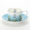 ロイカーカム ブレナム宮殿（インディアンルーム） ティーカップ＆ソーサー（ブルー）