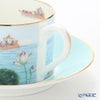 ロイカーカム ブレナム宮殿（インディアンルーム） ティーカップ＆ソーサー（ターコイズ）