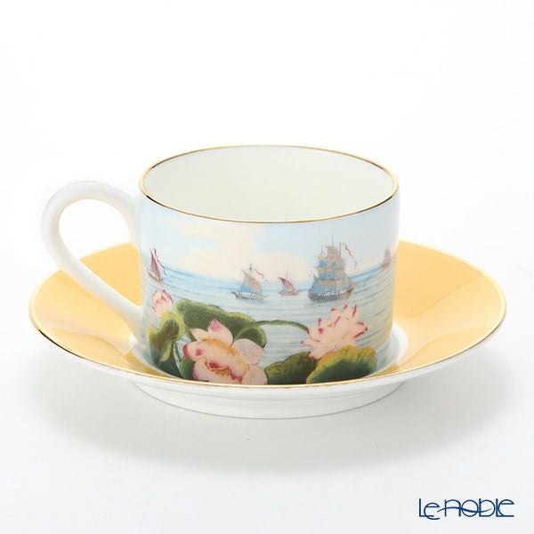 ロイカーカム ブレナム宮殿（インディアンルーム） ティーカップ＆ソーサー（イエロー）