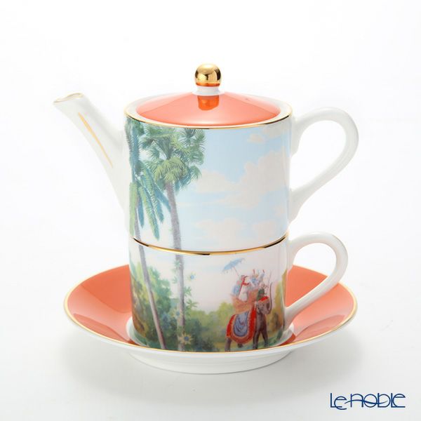 ロイカーカム ブレナム宮殿（インディアンルーム） ティーカップ＆ソーサー（1人用ポット付）／ティーフォーワン