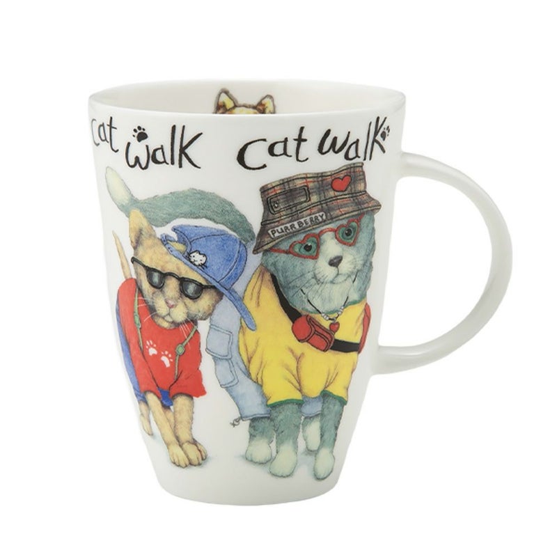 ロイカーカム アニマルファッション キャット ビーカー・ルイーズ 400ml