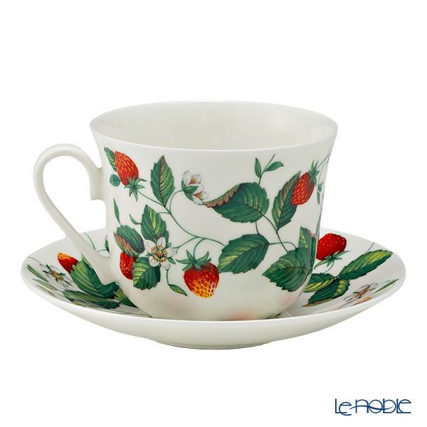 ロイカーカム アルパインストロベリー モーニングカップ＆ソーサー 480ml