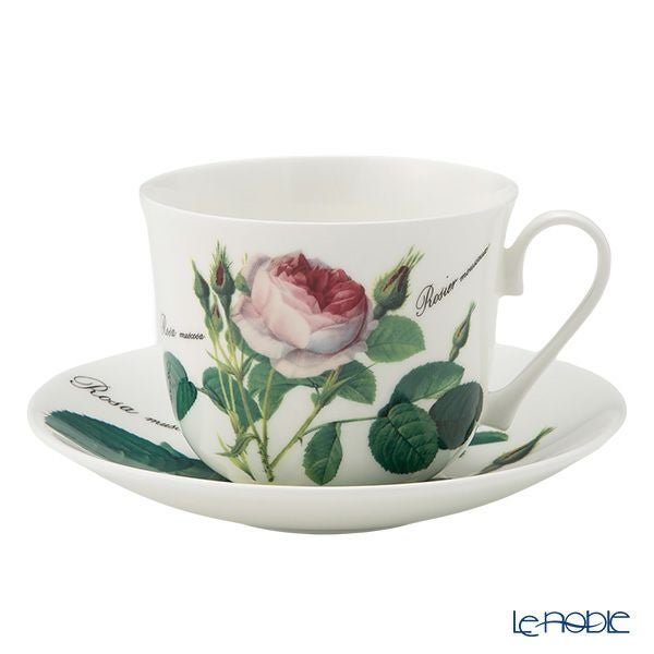 ロイカーカム ルドゥトロサ／ルドゥーテ・ローズ モーニングカップ＆ソーサー 480ml