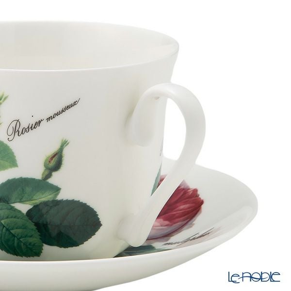 ロイカーカム ルドゥトロサ／ルドゥーテ・ローズ モーニングカップ＆ソーサー 480ml